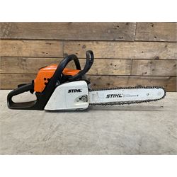 Stihl MS 181 petrol chainsaw, 14'' bar