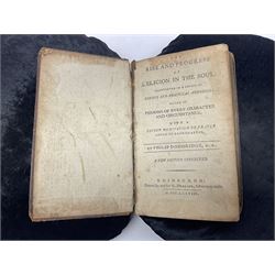 Philip Doddridge; The Rise and Progress of Religion in the Soul, W.Darling Edinburgh 1788