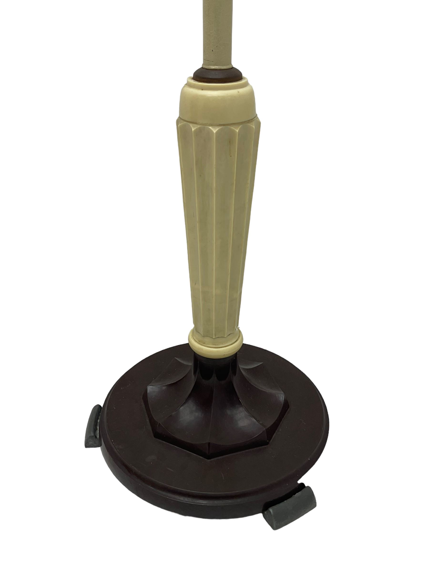 Tilley - circa. 1930s Bakelite standard lamp