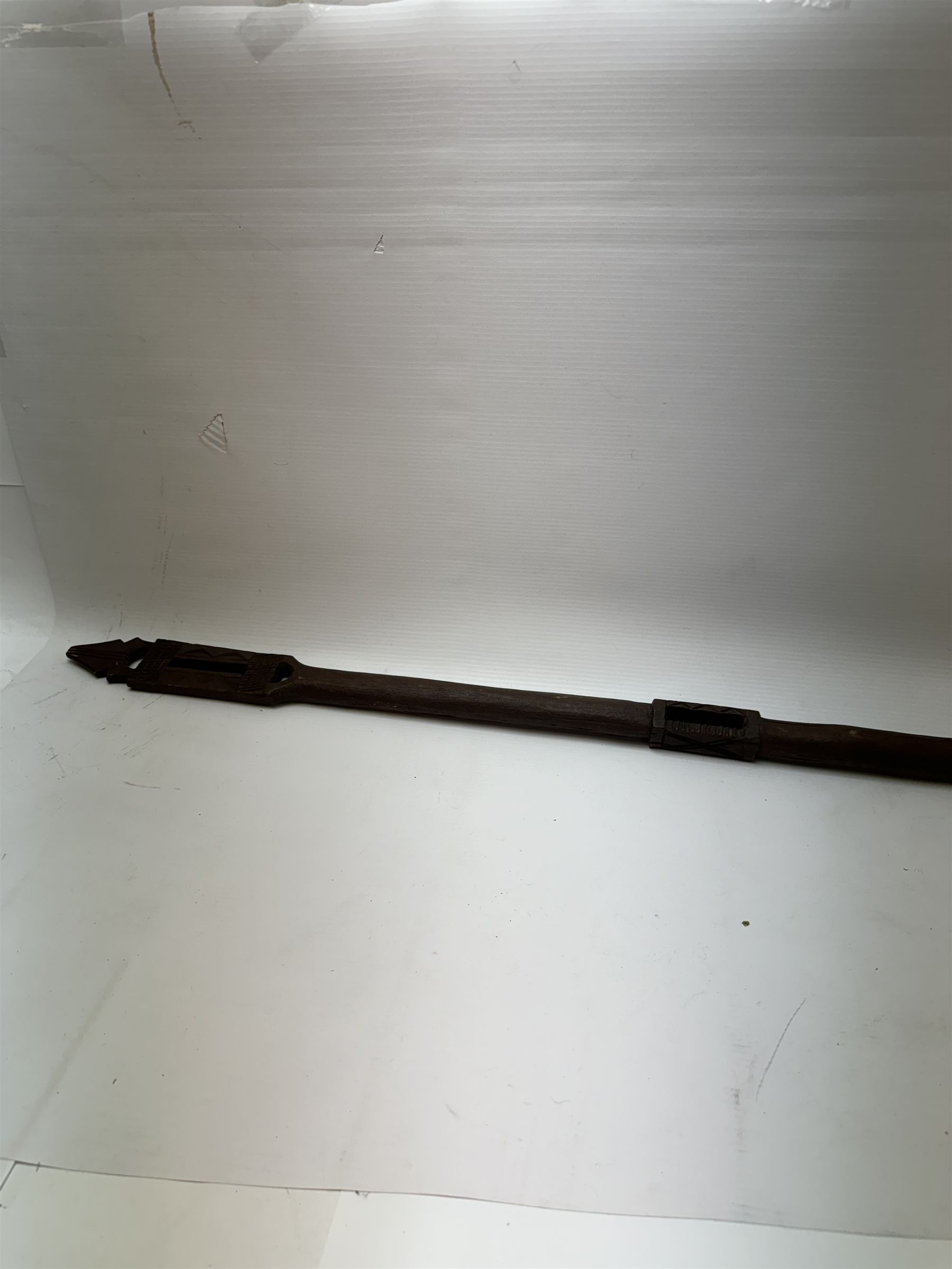 African Tribal Spear, L154cm