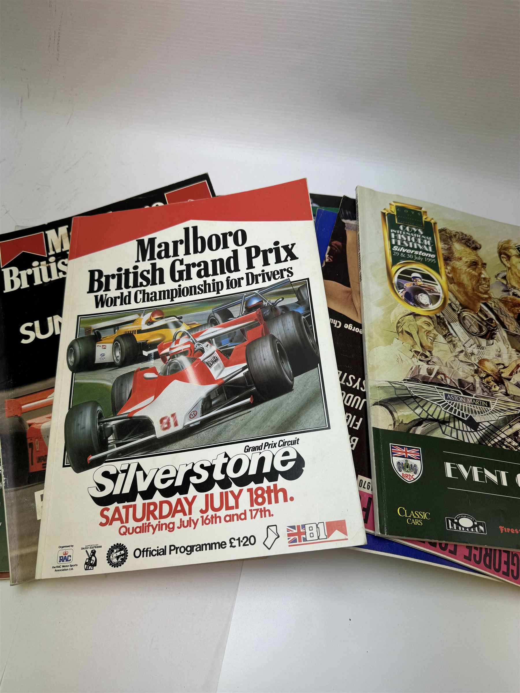 Collection of sporting programs, magazines and other ephemera, mostly football, motorsport and rugby