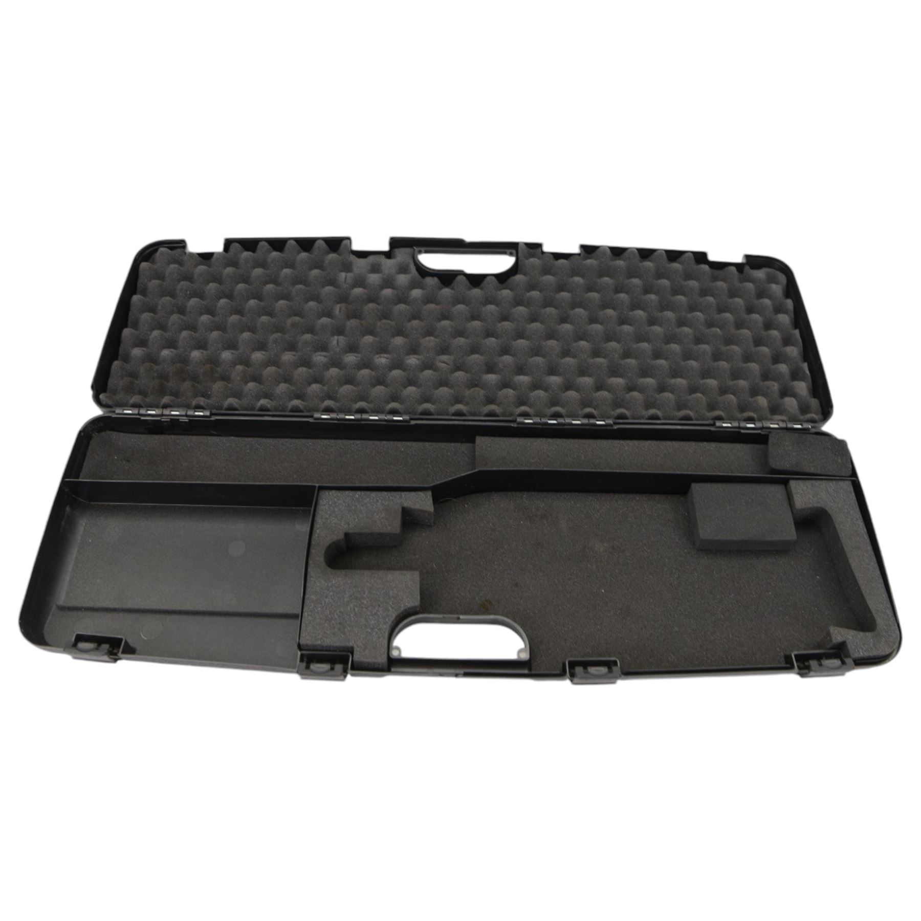 Two Beretta hardshell gun cases with combination locks, together with another hardshell case, Beretta L79cm 