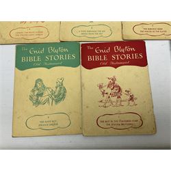 Enid Blyton; Bible Stories, full set of fourteen, Macmillan and Co 1955 