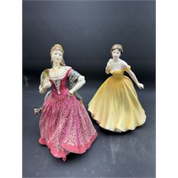 Two Royal Doulton figures, Carmen HN3993 and Elizabeth HN4426