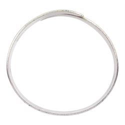 David Andersen silver 'Saga' bangle, stamped