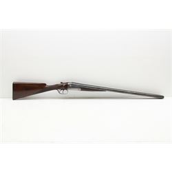 SHOTGUN CERTIFICATE REQUIRED - Charles Lancaster, 12 bore side by side shotgun, 66cm (26