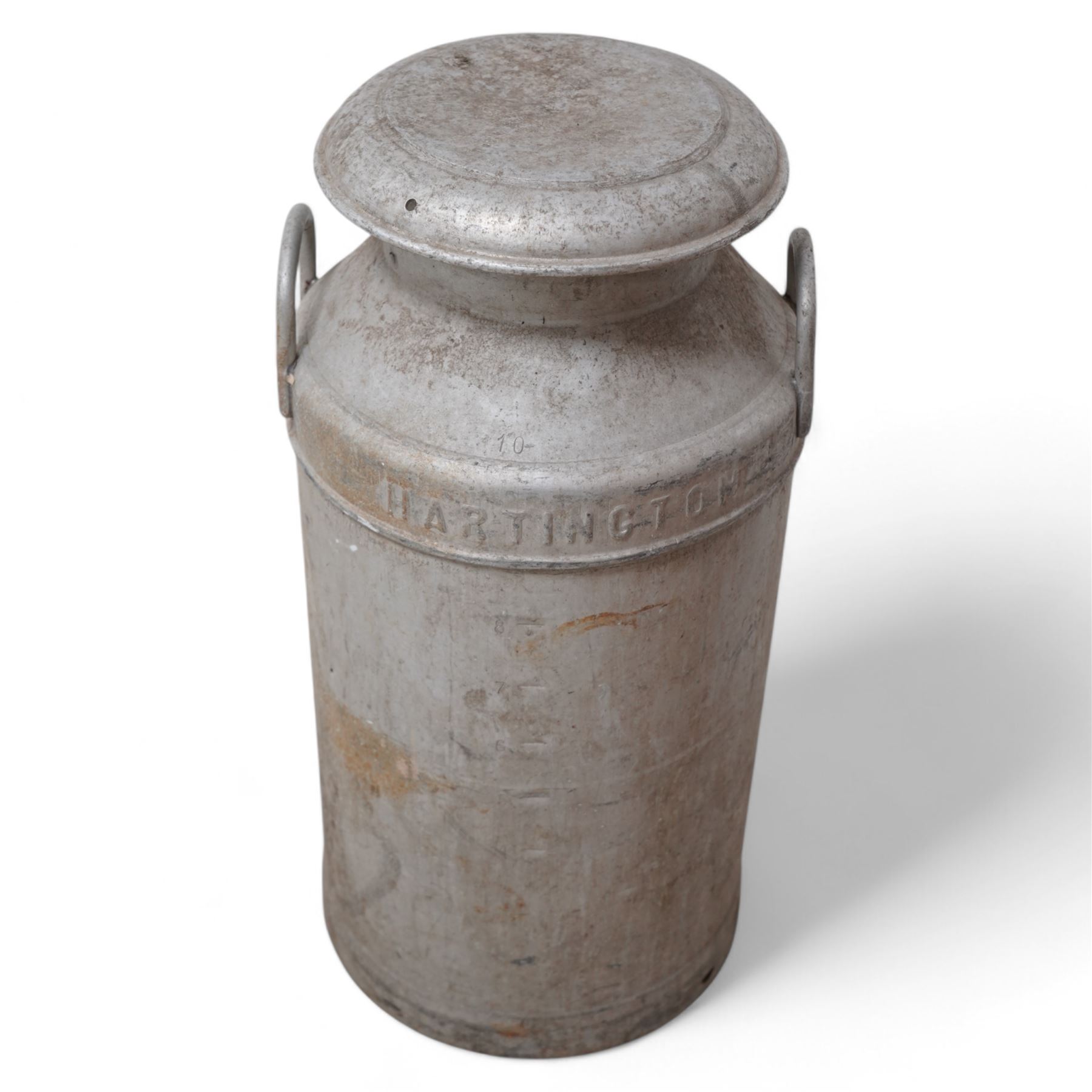 'J.M Nuttall & Co. Ltd.' 'Hartington' aluminium milk churn  