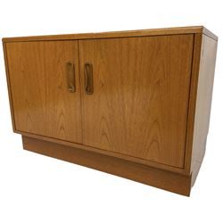 G-Plan - teak two door cabinet 