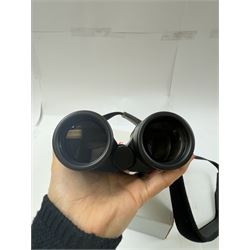 Leica Trinovid 10x42 BA binoculars, on Leica shoulder strap, boxed with instructions