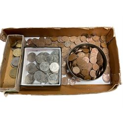 Collection of coins pre decimal and commemorative crowns 