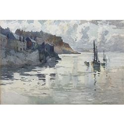 Harry Wanless (British c1872-1934): Fishing boats off the Coast, watercolour signed 23cm x 33cm
Provenance: direct from the artist's family, part of a collection never previously seen on the market