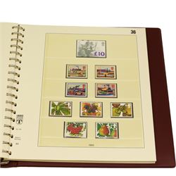 Queen Elizabeth II mint decimal stamps, mostly in booklets, face value of usable postage approximately  300GBP