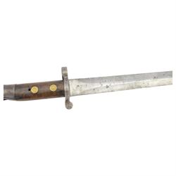 Bayonet British Pattern 1888, the blade marked 