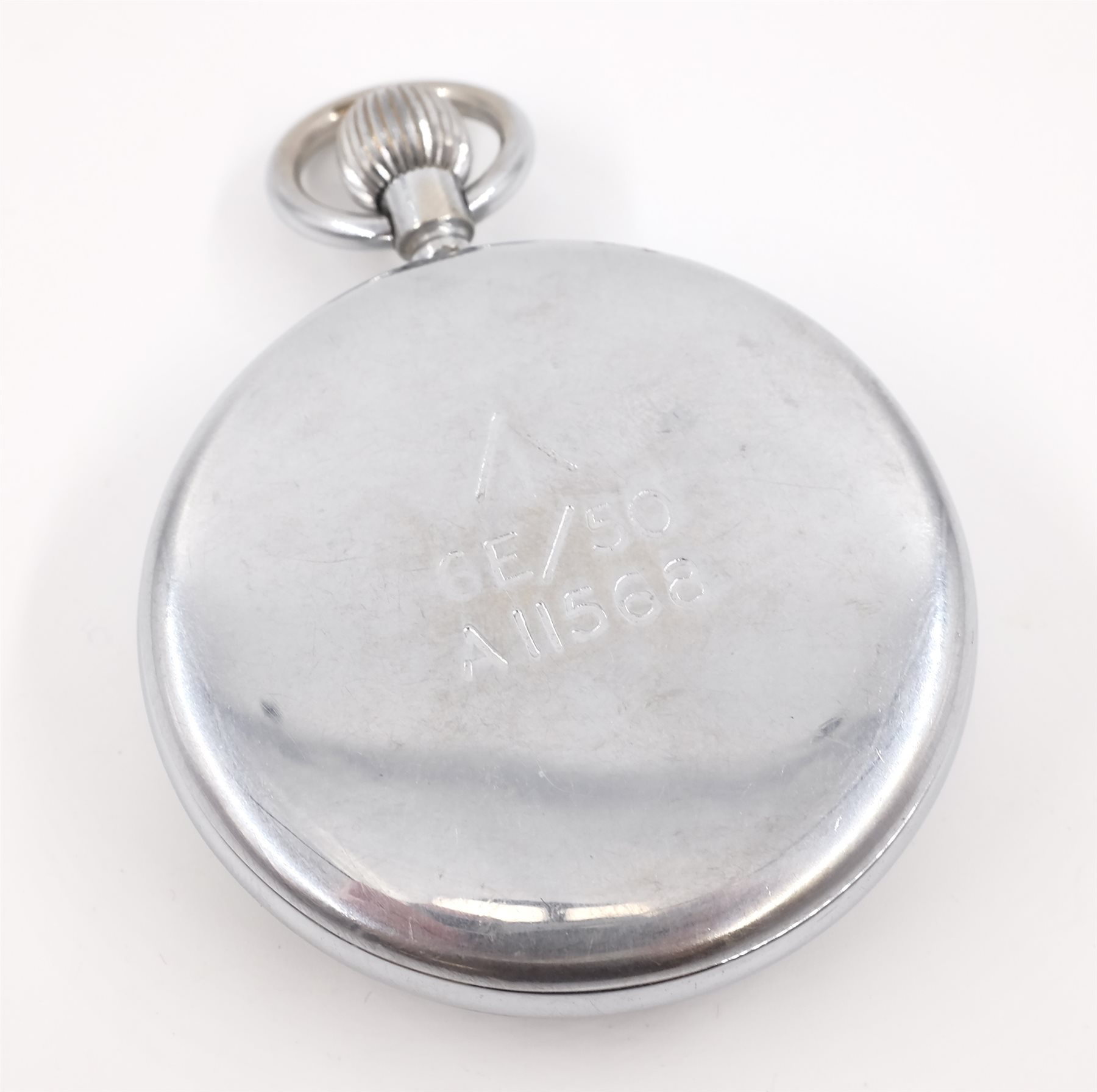 Jaeger-Le Coultre WWII RAF engineers military pocket watch arrow mark ...
