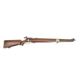 SECTION 1 FIREARMS CERTIFICATE REQUIRED - Mossberg & Sons A .22 U.S. Military bolt action training rifle, the 54cm barrel marked United States Property ... M192 1948, overall L102cm, serial no.34803