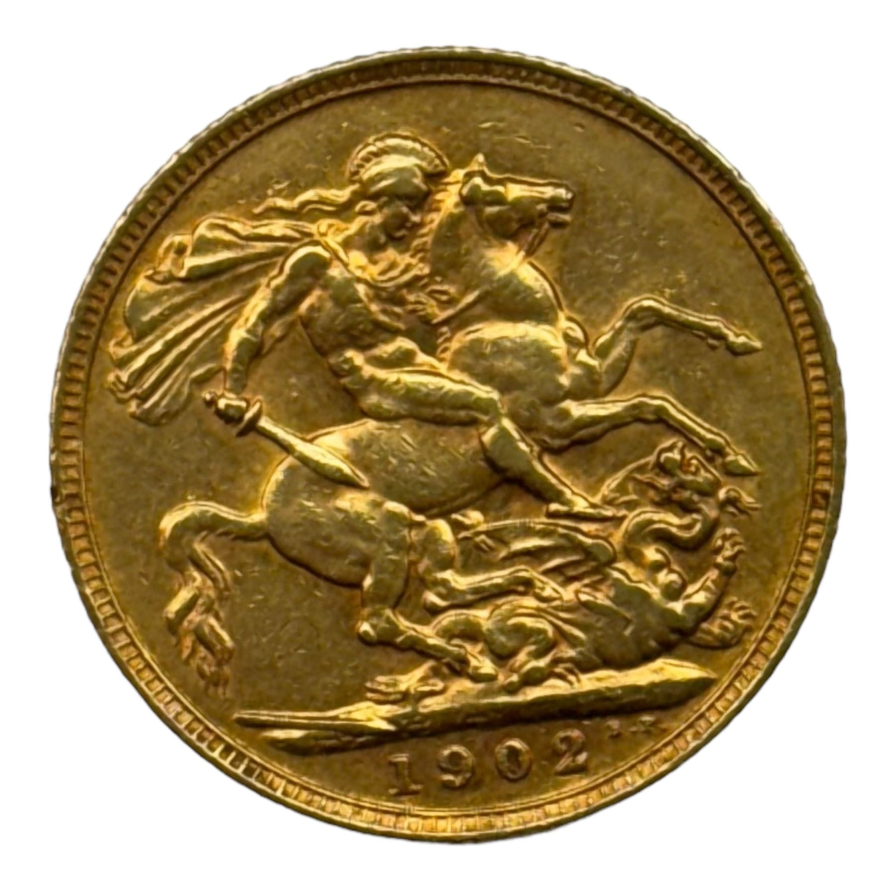 King Edward VII 1902 gold full sovereign coin