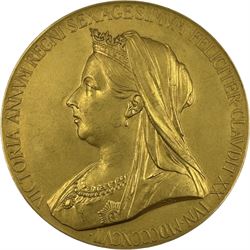 Queen Victoria 1887 Diamond Jubilee official Royal Mint issue large commemorative medal in...