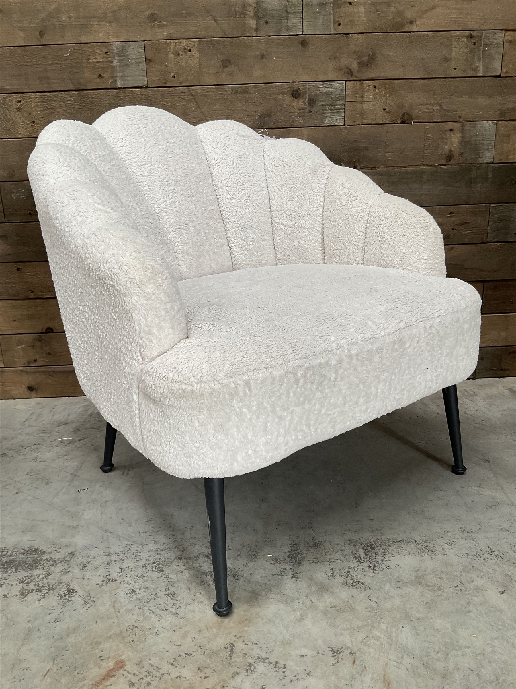 3 x Cloud armchairs, upholstered in beige fabric