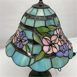 Tiffany style lamp, H52cm