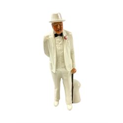 Royal Doulton figure, Sit Winston Churchill modelled by Adrian Hughes HN3057, H26cm