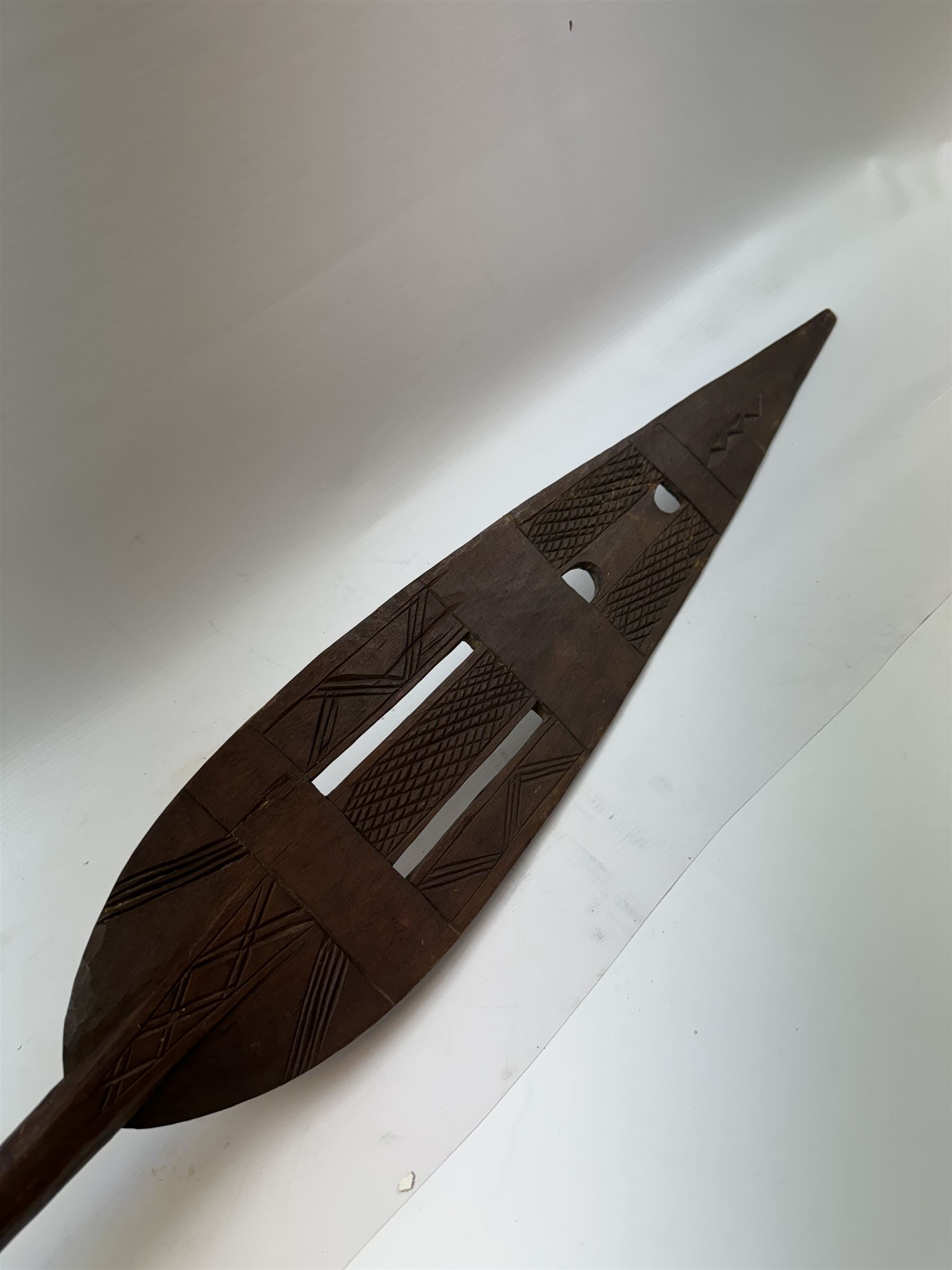 African Tribal Spear, L154cm