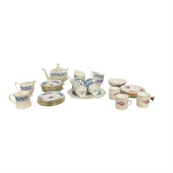 Coalport Revelry tea set, including milk jug, open sucrier, eight cups and saucers etc, to...