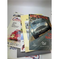 Collection of sporting programs, magazines and other ephemera, mostly football, motorsport and rugby