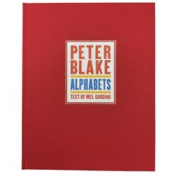 Peter Blake (British 1932-): 'Alphabets', hardback limited edition no. 482/600, signed in ...