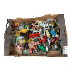 Collection of diecast models, including examples from Dinky Toys and Matchbox, etc