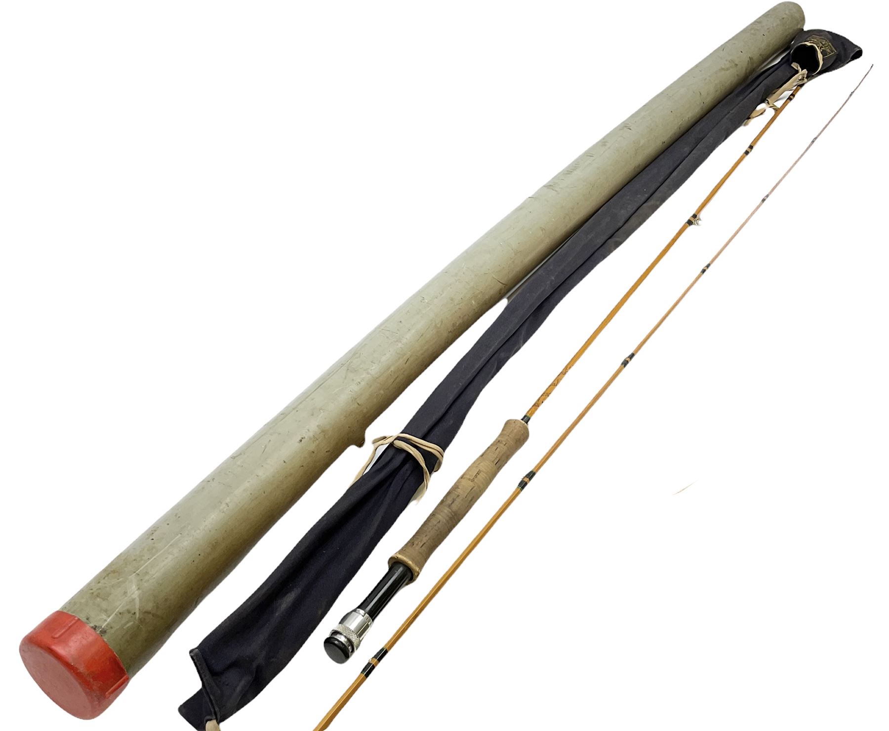 Hardy 'Continental Special Palakona' 8' 4 two-piece split cane fly fishing  rod; in Hardy bag and hard travel tube - Decorative Antiques & Collectors  Sale