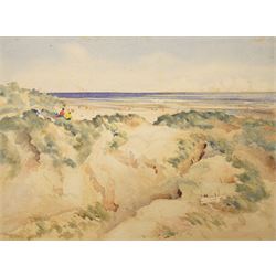 Rear Admiral Humfrey John Bradley Moore RI (British 1898-1985): 'Ardèche' 'Montreuil' 'Seine from Château Gaillard' 'Brimeux near Montreuil' etc, set of seven watercolours variously signed and dated, most titled verso max 36cm x 57cm (7) (unframed) 
Notes: Moore was a friend of Russell Flint's and sitter for one of the rare portraits painted by him - both were members of the Arts Club, and both had served in the Royal Navy during WWI