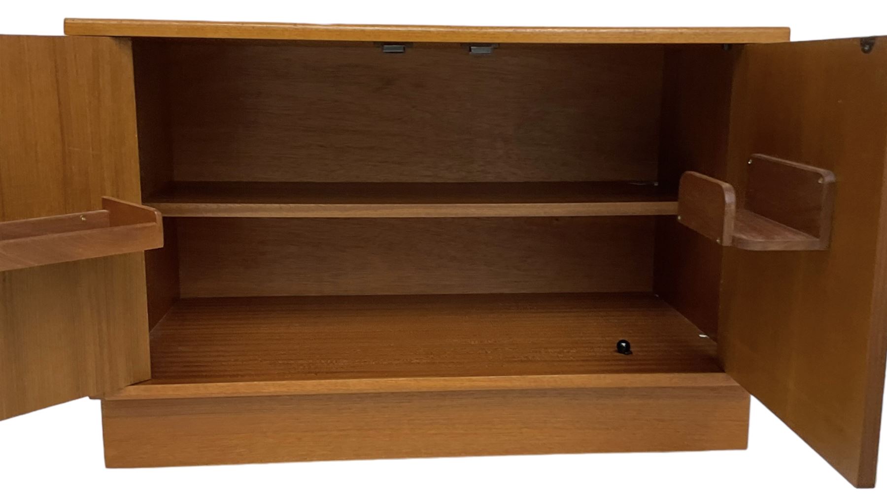 G-Plan - teak two door cabinet 