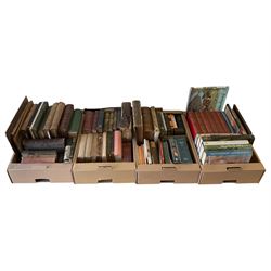 Large collection of 19th century and later books, themes including art, natural history, g...