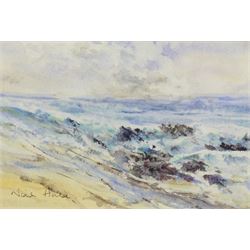 Niamh Hanlon (Yorkshire Contemporary): 'I Must Go Down to the Sea', watercolour signed, titled verso 19cm x 27cm 