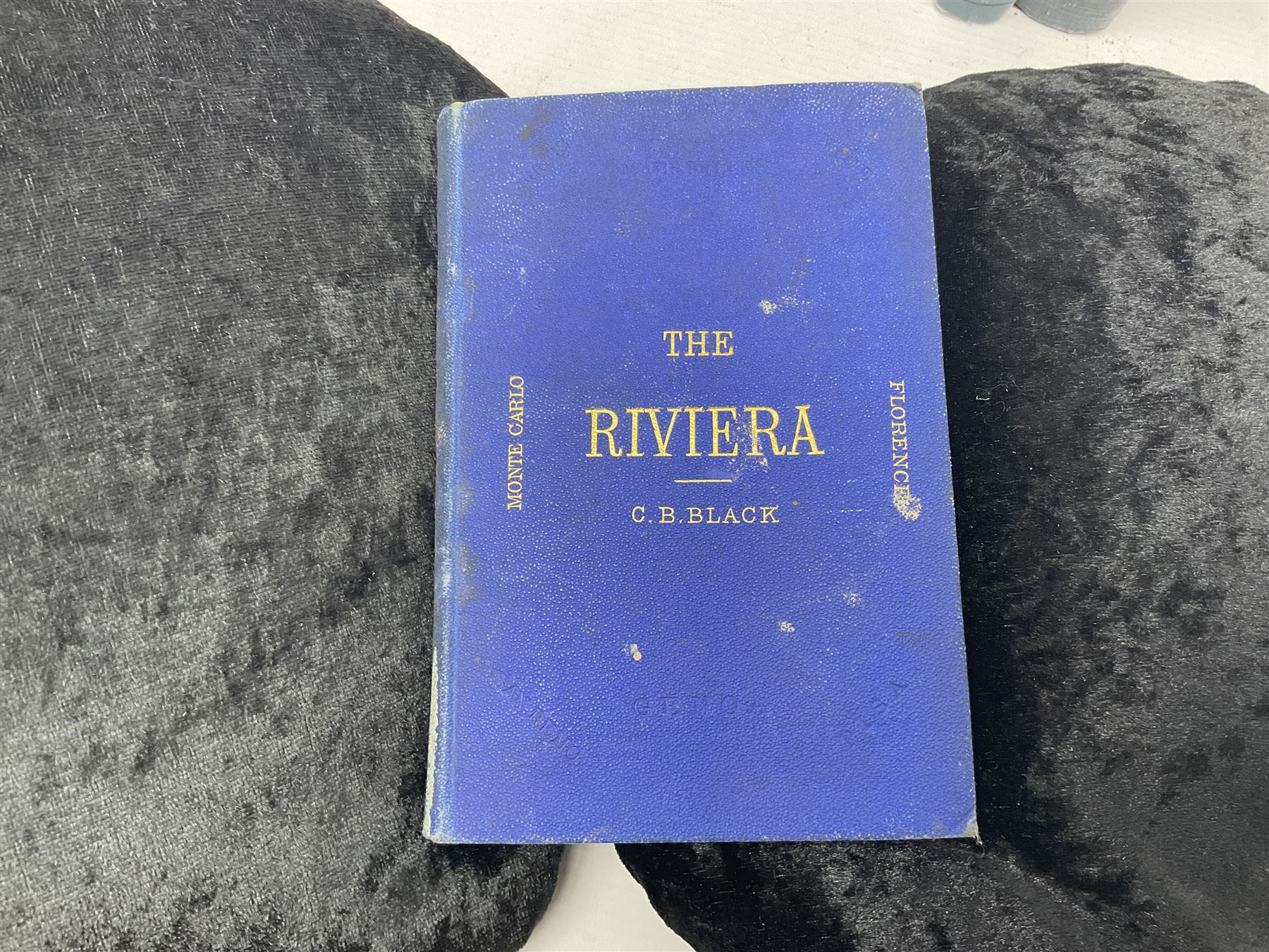 Collection of travel books, including Baedekers Belgien und Holland, Muirhead's Southern France, The Queen Travel Book 1929-30 