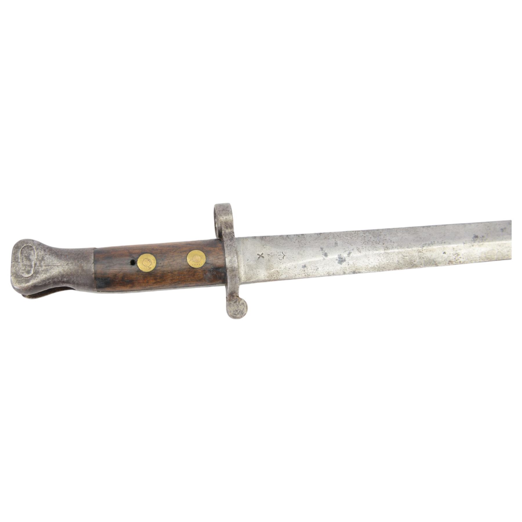 Bayonet British Pattern 1888, the blade marked 