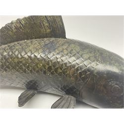 Bronze koi carp, L29cm