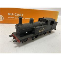 ‘00’ gauge - two kit built locomotives comprising Class F1 GCR/LNER/BR 2-4-2T no.5577 finished in LNER black with NC131 Nu-Cast box and purchase receipt; Class F2 GCR/LNER/BR 2-4-2T no.67107 finished in BR black (2) 