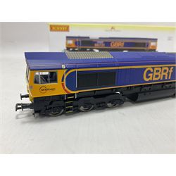 Hornby ‘00’ gauge - DCC ready GBRf Co-Co Class 66 ‘InterhubGB’ no.66731; in original box 