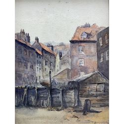 Harry Wanless (British c1872-1934): Old Harbourside Buildings Scarborough, watercolour signed 25cm x 18cm
Provenance: direct from the artist's family, part of a collection never previously seen on the market