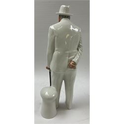 Royal Doulton figure, Sit Winston Churchill modelled by Adrian Hughes HN3057, H26cm