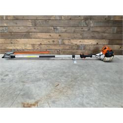 Stihl HL100 petrol long reach hedge trimmer