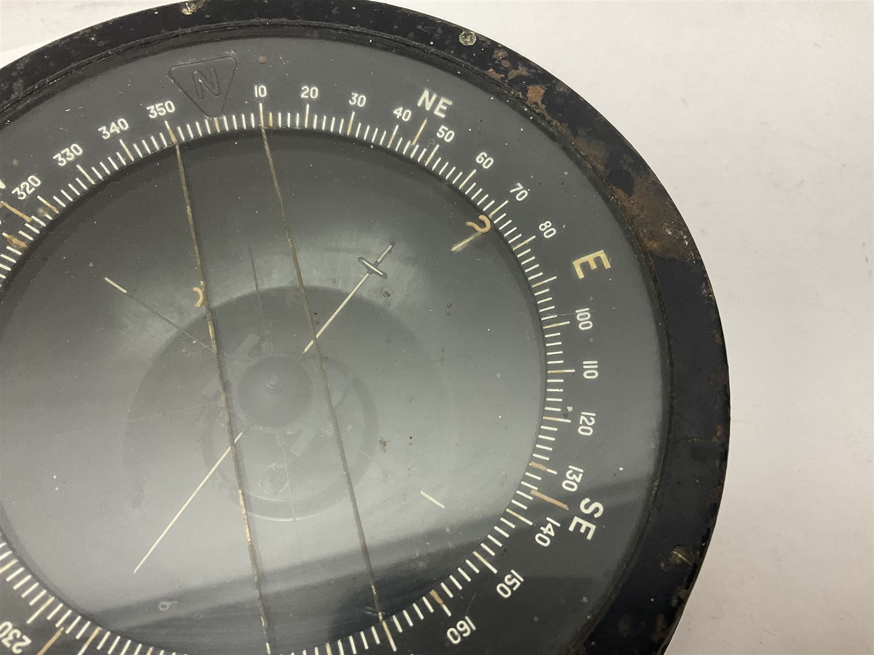 Air Ministry type P8 Compass, primarily fitted to the Hawker Hunter and the Supermarine Spitfire, marked AFT AM ref no 6A/745, D17cm