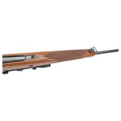 SECTION 1 FIREARMS CERTIFICATE REQUIRED - Parker Hale .308 bolt action rifle, the 62cm barrel, marked with BNP below a crown, fitted with Nikkostirling  Gold Crown Deluxe 4x 32 scope, overall L113cm, serial no. 09198