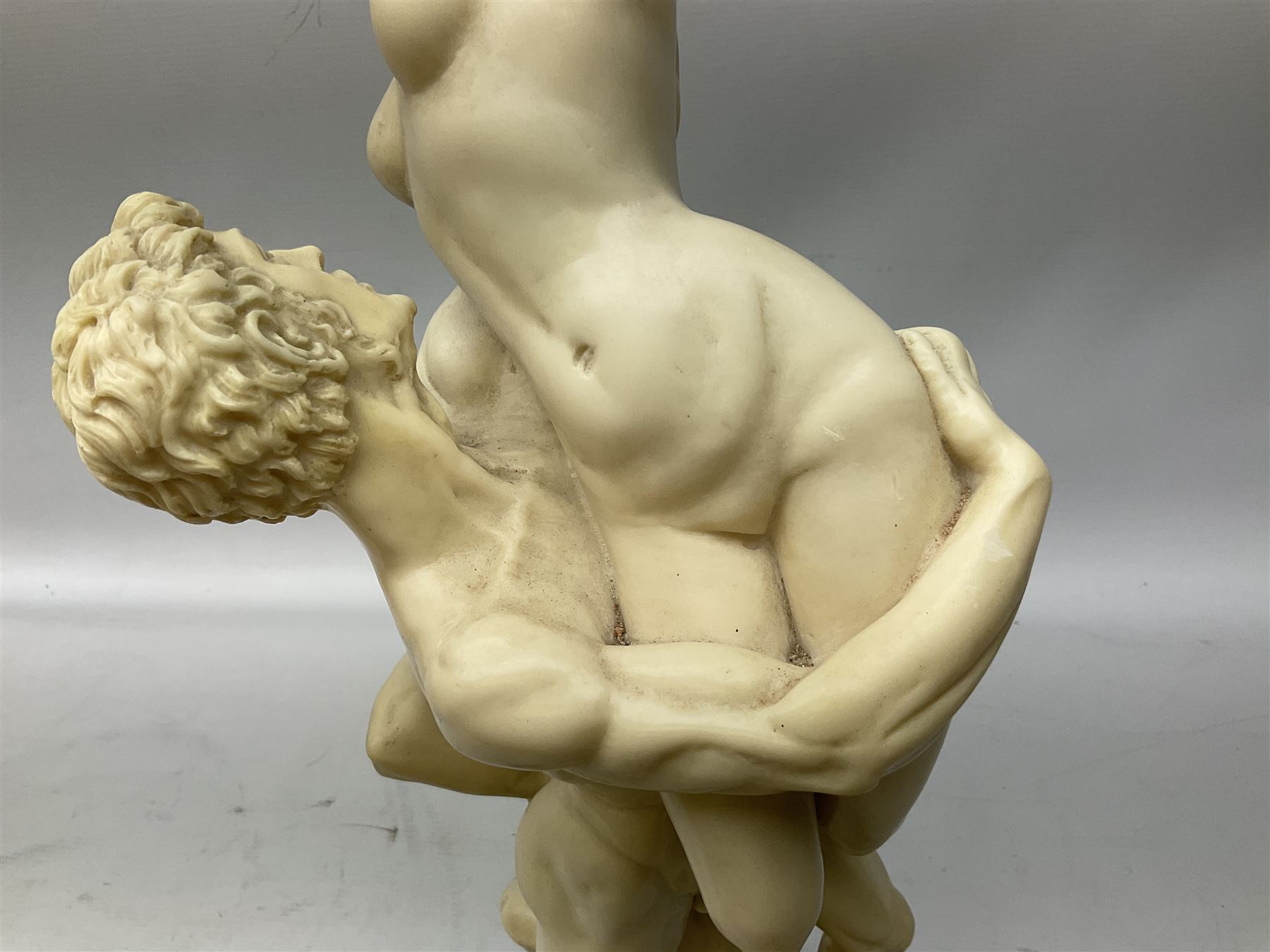 After Giambologna, composition group 'The Rape of the Sabine Women' H68cm