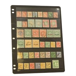 West Indies - Antigua, Bahamas with War Tax overprints, Bahamas postal stationary, British Guiana, British Honduras, Virgin Islands, Cayman Islands, Dominica, Grenada, Jamaica etc, housed on pages in a ring binder folder