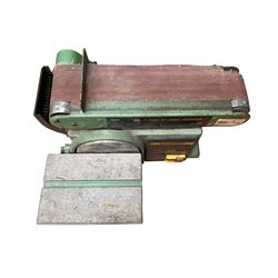 NUTOOL 4” belt and 6” disc sander 370W - THIS LOT IS TO BE COLLECTED BY APPOINTMENT FROM DUGGLEBY STORAGE, GREAT HILL, EASTFIELD, SCARBOROUGH, YO11 3TX