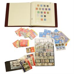 Queen Elizabeth II mint decimal stamps, mostly in booklets, face value of usable postage approximately  300GBP