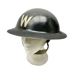  World War II Air Raid Warden helmet, D31cm