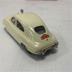 Somerville Models - three 1:43 scale die-cast vehicles comprising Volvo Amazon no.124, SAAB 92 ‘Rally’ 1950 no.119A, and Fordson 5CWT Van ‘Prontaprint’; in original boxes 